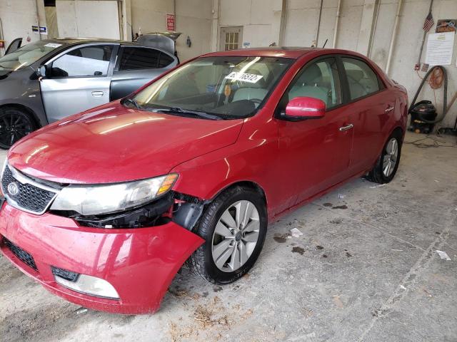 KIA FORTE EX 2013 with VIN KNAFU4A21D5698629 - Photo from auction