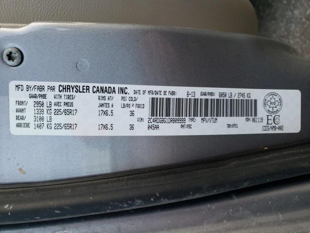Photo 14 from auction – 2013 DODGE GRAND CARA with VIN 2C4RDGBG1DR809999