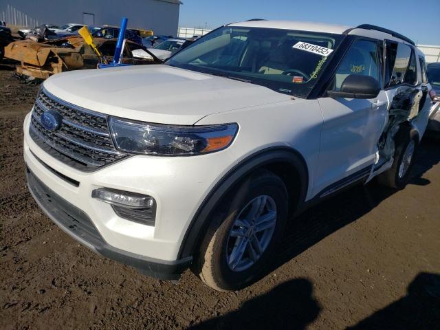 FORD EXPLORER X 2022 with VIN 1FMSK8DH6NGA90377 - Photo from auction