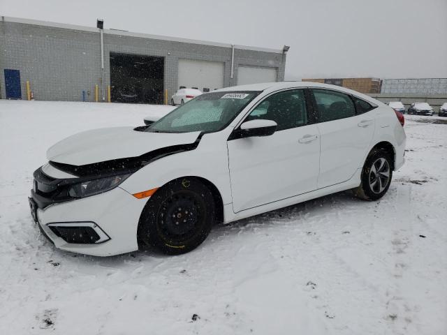 HONDA CIVIC LX 2019 with VIN 19XFC2F67KE024105 - Photo from auction