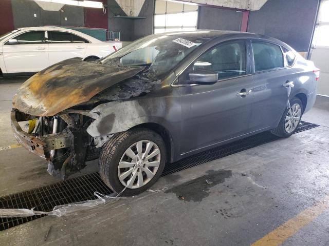 NISSAN SENTRA S 2015 with VIN 3N1AB7AP4FL658728 - Photo from auction