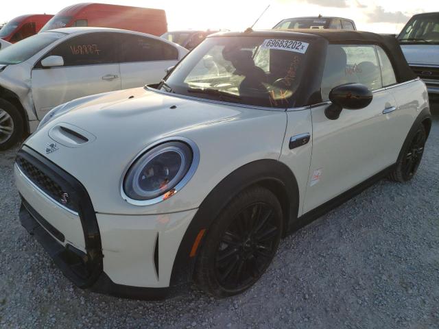 MINI COOPER S 2022 with VIN WMW43DL01N3P14573 - Photo from auction