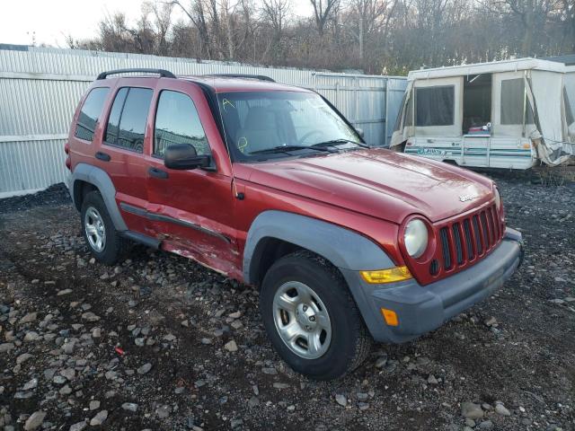 Photo 4 from auction – 2007 JEEP LIBERTY SP with VIN 1J4GL48K07W574702