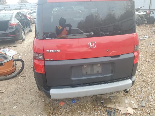 Photo 6 from auction – 2005 HONDA ELEMENT EX with VIN 5J6YH28655L011883