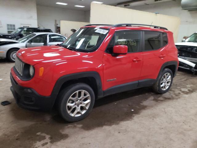 JEEP RENEGADE L 2015 with VIN ZACCJBBT1FPC24605 - Photo from auction