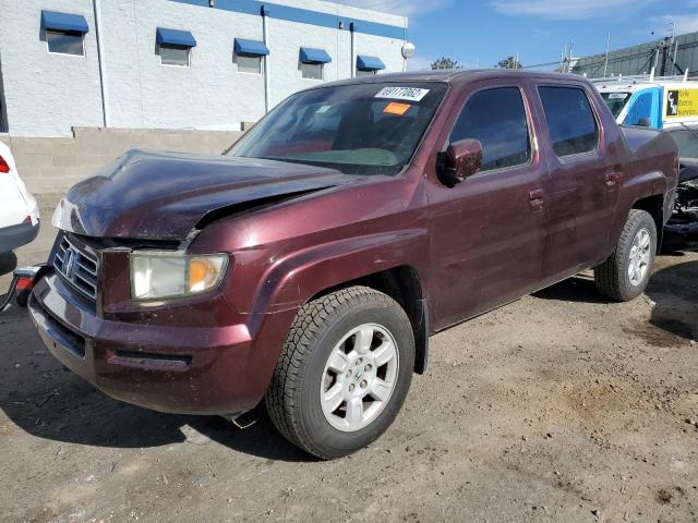 HONDA RIDGELINE 2007 with VIN 2HJYK16537H544922 - Photo from auction