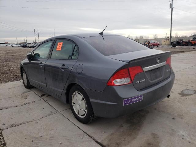 Photo 2 from auction – 2010 HONDA CIVIC HYBR with VIN JHMFA3F29AS000486