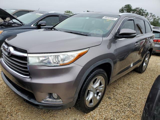 TOYOTA HIGHLANDER 2015 with VIN 5TDYKRFH2FS048765 - Photo from auction