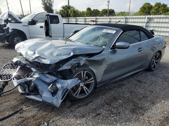 BMW 430I 2022 with VIN WBA23AT00NCJ28176 - Photo from auction