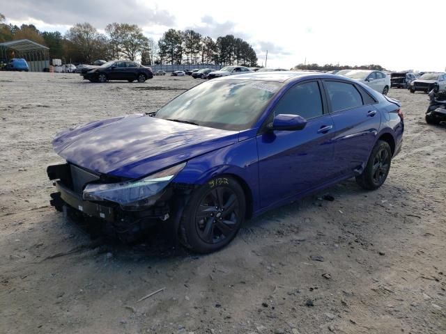 HYUNDAI ELANTRA SE 2022 with VIN KMHLS4AG2NU293261 - Photo from auction