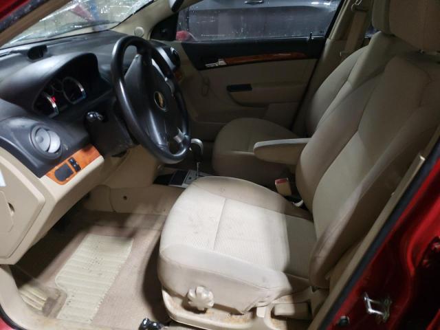 Photo 7 from auction – 2010 CHEVROLET AVEO LS with VIN KL1TD5DE5AB104839