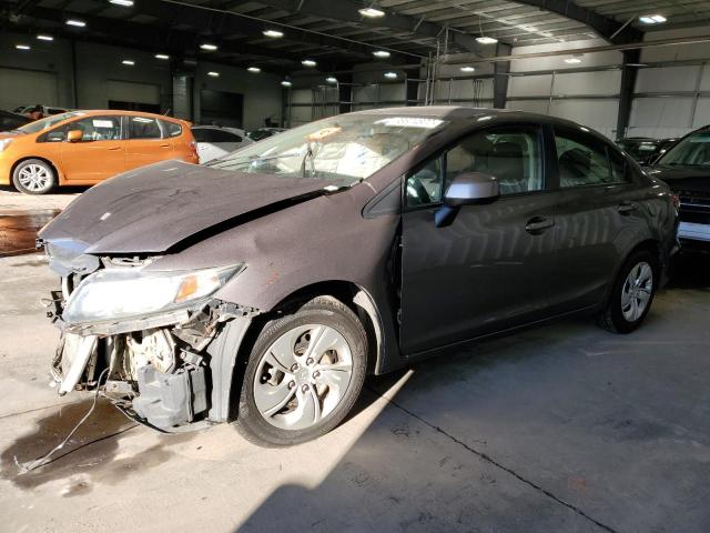 Photo 1 from auction – 2013 HONDA CIVIC LX with VIN 19XFB2F50DE019681