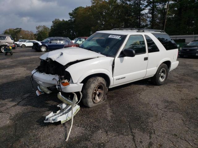 CHEVROLET BLAZER 2004 with VIN 1GNCS18X84K135582 - Photo from auction
