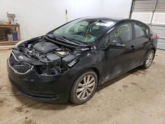 KIA FORTE LX 2014 with VIN KNAFX4A6XE5082777 - Photo from auction