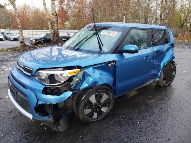 KIA SOUL + 2017 with VIN KNDJP3A54H7485760 - Photo from auction