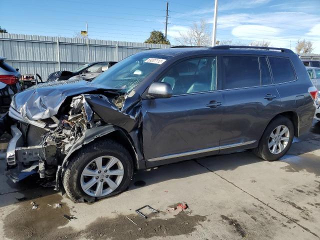 TOYOTA HIGHLANDER 2013 with VIN 5TDBK3EH8DS256439 - Photo from auction