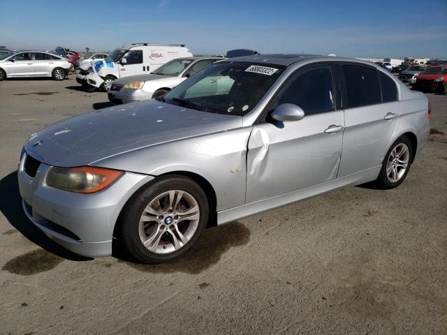 BMW 328 I 2008 with VIN WBAVA37578NL48024 - Photo from auction