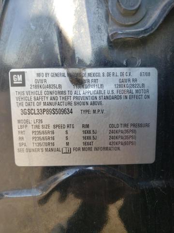 Photo 14 from auction – 2009 SATURN VUE XE with VIN 3GSCL33P89S509634
