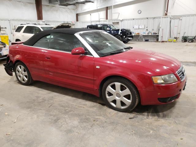 Photo 4 from auction – 2004 AUDI A4 3.0 CAB with VIN WAUAT48H34K005892