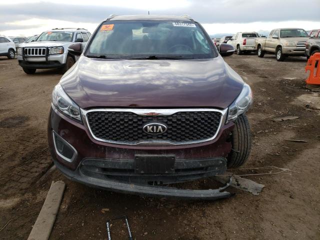 Photo 5 from auction – 2016 KIA SORENTO LX with VIN 5XYPG4A30GG125613