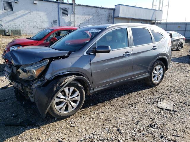 HONDA CR-V EXL 2014 with VIN 2HKRM4H74EH650089 - Photo from auction