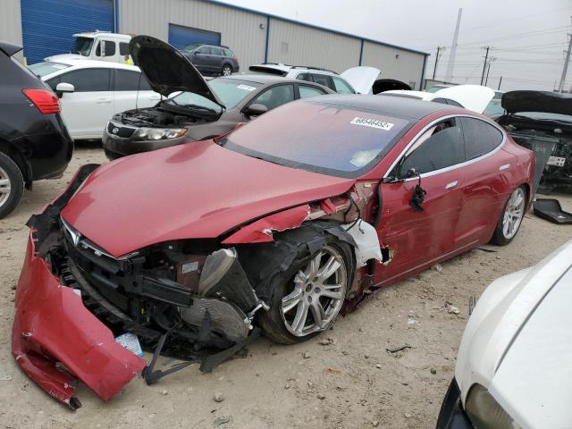 TESLA MODEL S 2017 with VIN 5YJSA1E27HF229049 - Photo from auction