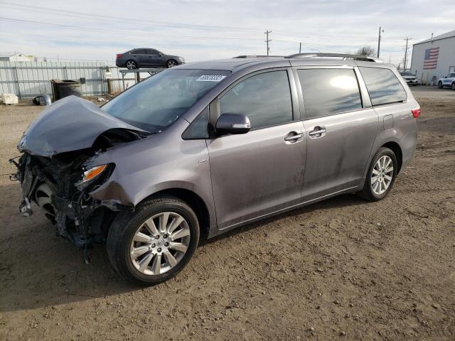 TOYOTA SIENNA XLE 2016 with VIN 5TDDK3DC3GS134641 - Photo from auction