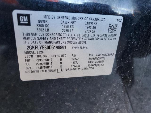 Photo 14 from auction – 2013 GMC TERRAIN DE with VIN 2GKFLYE30D6198891