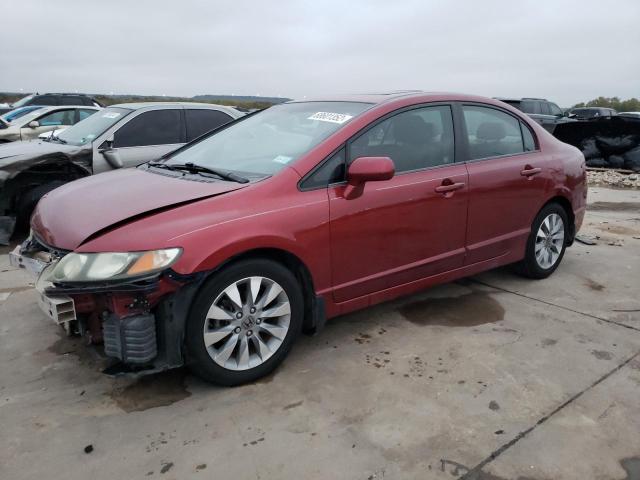 HONDA CIVIC EX 2011 with VIN 2HGFA1F86BH534291 - Photo from auction