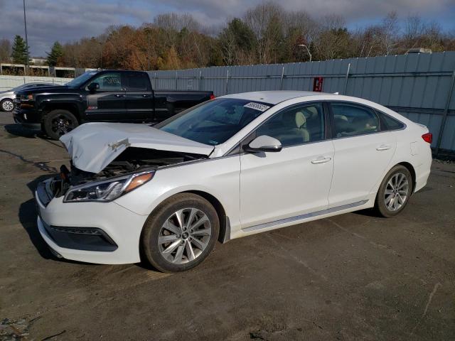 HYUNDAI SONATA SPO 2017 with VIN 5NPE34AF6HH493916 - Photo from auction