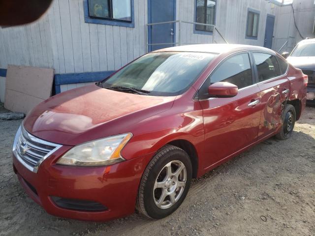 NISSAN SENTRA S 2013 with VIN 3N1AB7AP8DL715428 - Photo from auction