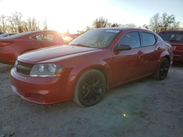 DODGE AVENGER SE 2014 with VIN 1C3CDZAG7EN173899 - Photo from auction