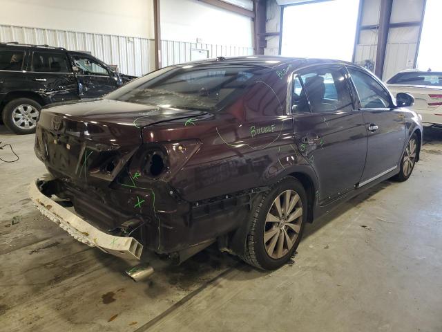 Photo 3 from auction – 2012 TOYOTA AVALON BAS with VIN 4T1BK3DB5CU441650