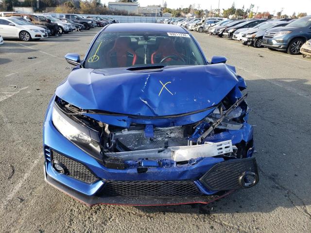 Photo 5 from auction – 2018 HONDA CIVIC TYPE with VIN SHHFK8G72JU203480