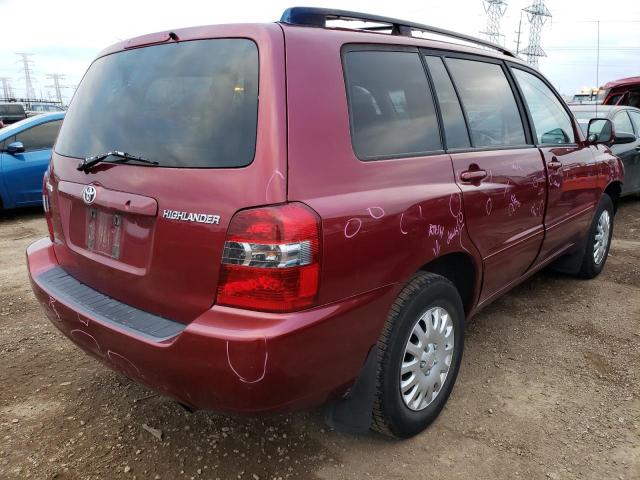 Photo 3 from auction – 2004 TOYOTA HIGHLANDER with VIN JTEGD21A940092832