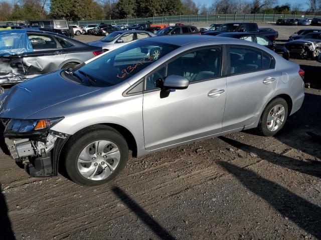 HONDA CIVIC LX 2015 with VIN 19XFB2F59FE104683 - Photo from auction