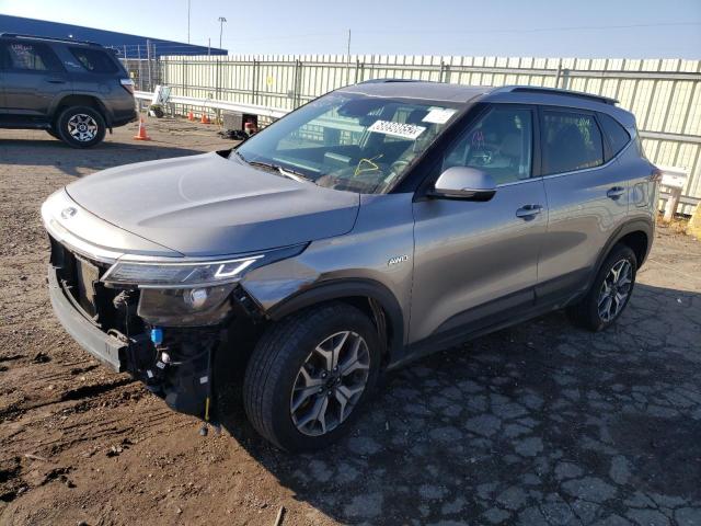 KIA SELTOS EX 2021 with VIN KNDERCAA7M7075084 - Photo from auction