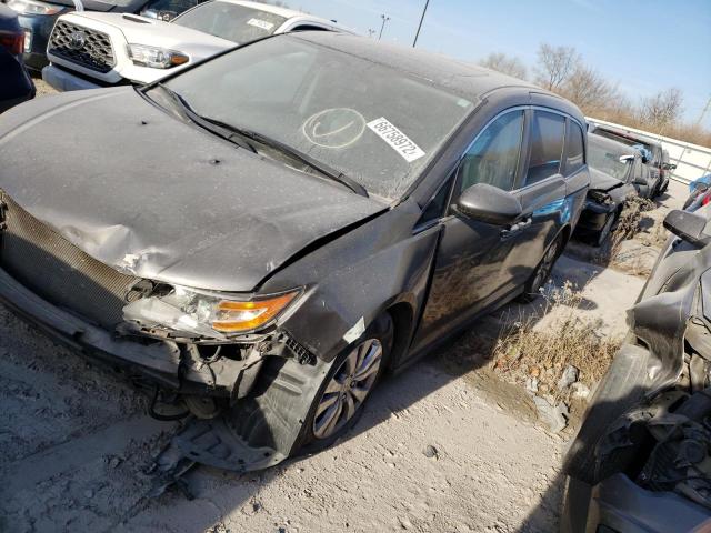 HONDA ODYSSEY EX 2014 with VIN 5FNRL5H62EB032977 - Photo from auction