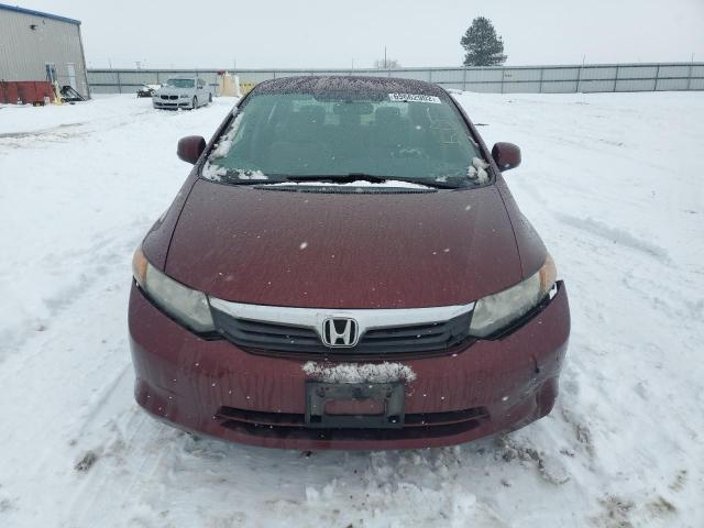 Photo 5 from auction – 2012 HONDA CIVIC LX with VIN 19XFB2F50CE369455