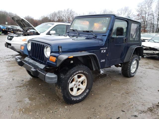 JEEP WRANGLER / 2002 with VIN 1J4FA39SX2P767629 - Photo from auction