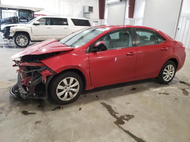 TOYOTA COROLLA L 2015 with VIN 2T1BURHEXFC383705 - Photo from auction