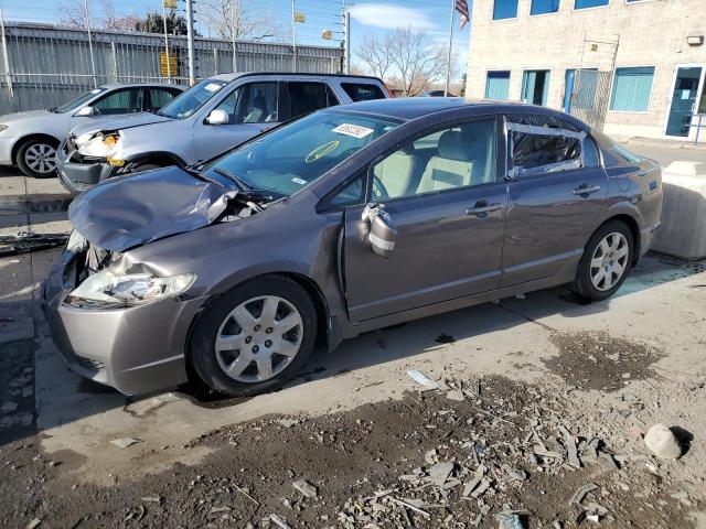 HONDA CIVIC LX 2010 with VIN 19XFA1F56AE048188 - Photo from auction