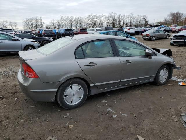 Photo 3 from auction – 2007 HONDA CIVIC HYBR with VIN JHMFA362X7S000263