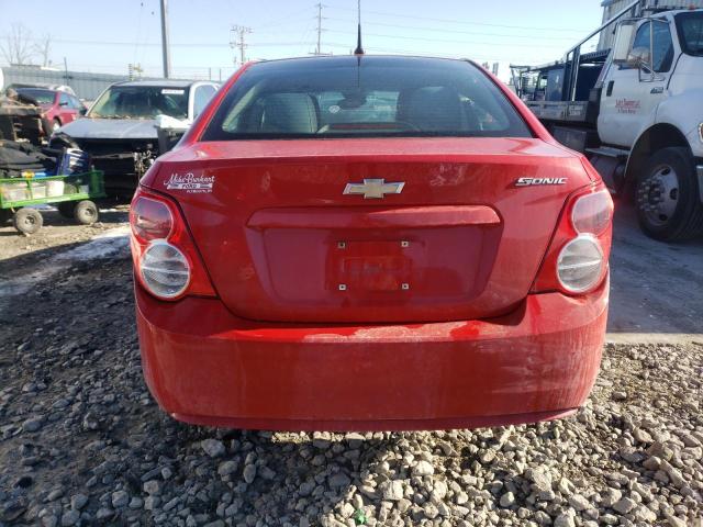 Photo 6 from auction – 2012 CHEVROLET SONIC LS with VIN 1G1JB5SH5C4122910