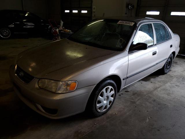 TOYOTA COROLLA CE 2002 with VIN 1NXBR12E42Z567767 - Photo from auction