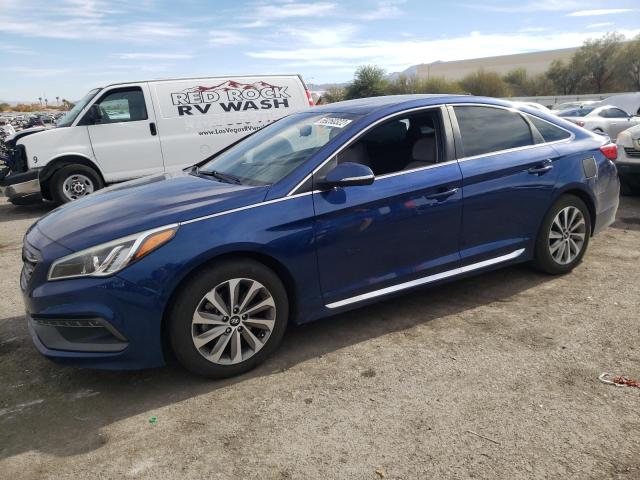 HYUNDAI SONATA SPO 2015 with VIN 5NPE34AF3FH069879 - Photo from auction