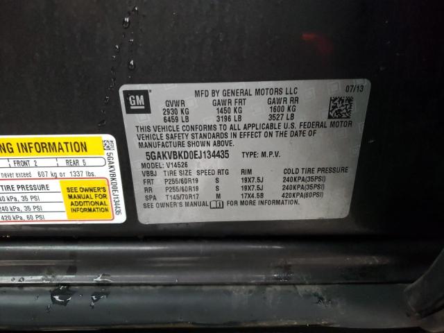 Photo 14 from auction – 2014 BUICK ENCLAVE with VIN 5GAKVBKD0EJ134435