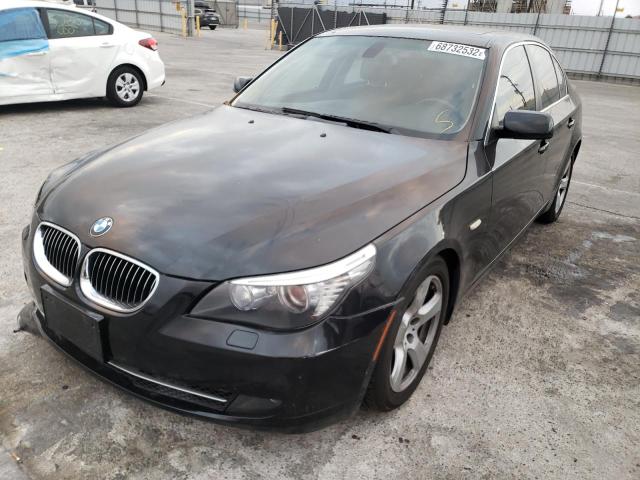 BMW 535 I 2008 with VIN WBANW13528CN56108 - Photo from auction