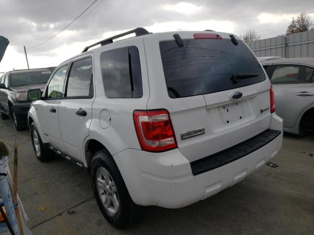 Photo 2 from auction – 2008 FORD ESCAPE HEV with VIN 1FMCU49H48KE20597
