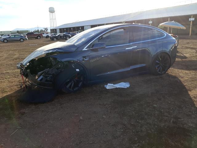 TESLA MODEL X 2020 with VIN 5YJXCBE46LF305120 - Photo from auction